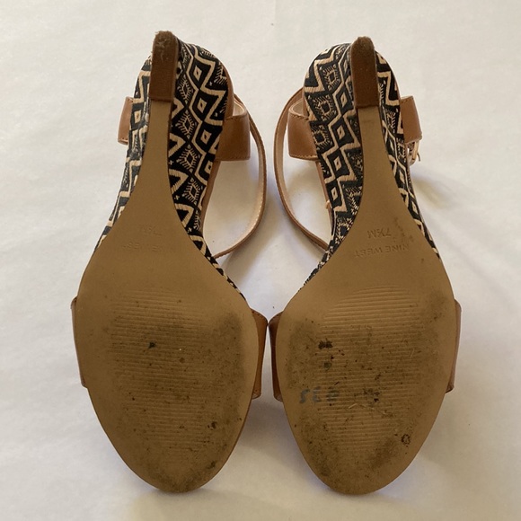 Nine West Ankle Strap Sandal Wedge - Picture 5 of 6